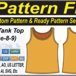 Pattern Files - Tank Top Girls - 8-9